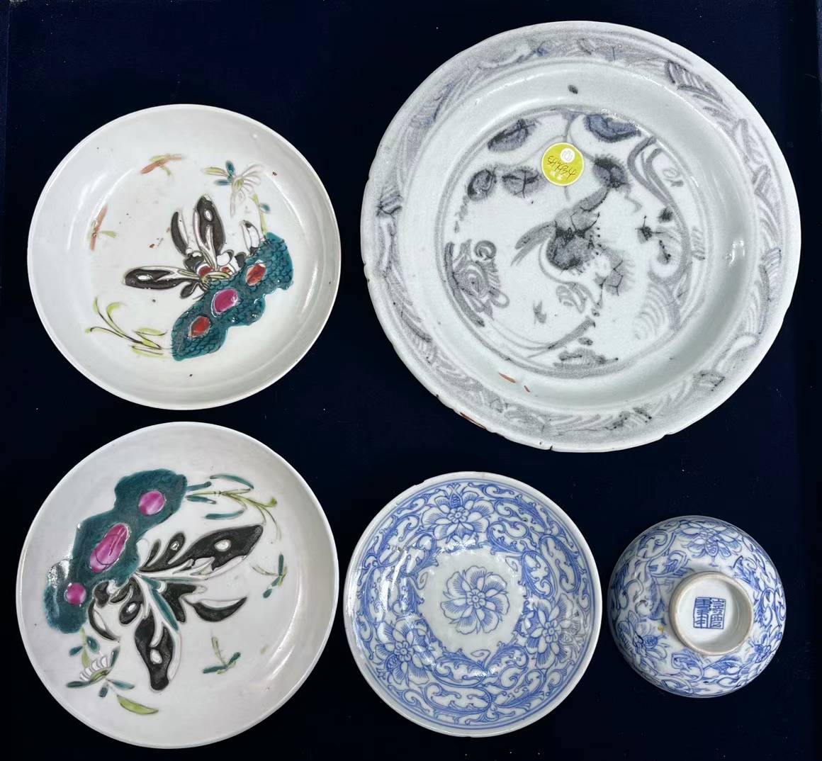 晚清民国老小瓷器 Jade Art Auction Antique and Collectables in BC, Vancouver